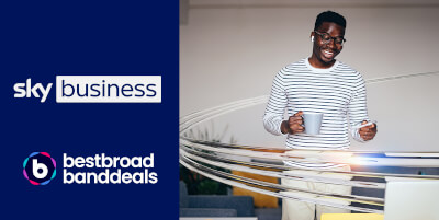 Image of Sky Business Broadband Essential 500 £32.95 p/m with £50 Gift Card